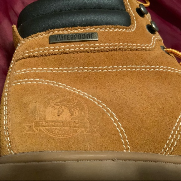 NWOT Men's Brahma Bogue Size 8 Waterproof Work Boots - Picture 5 of 8